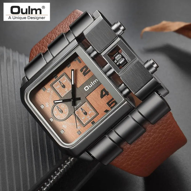 Relógio Masculino Quartz Casual - Frete Gratis 🔥