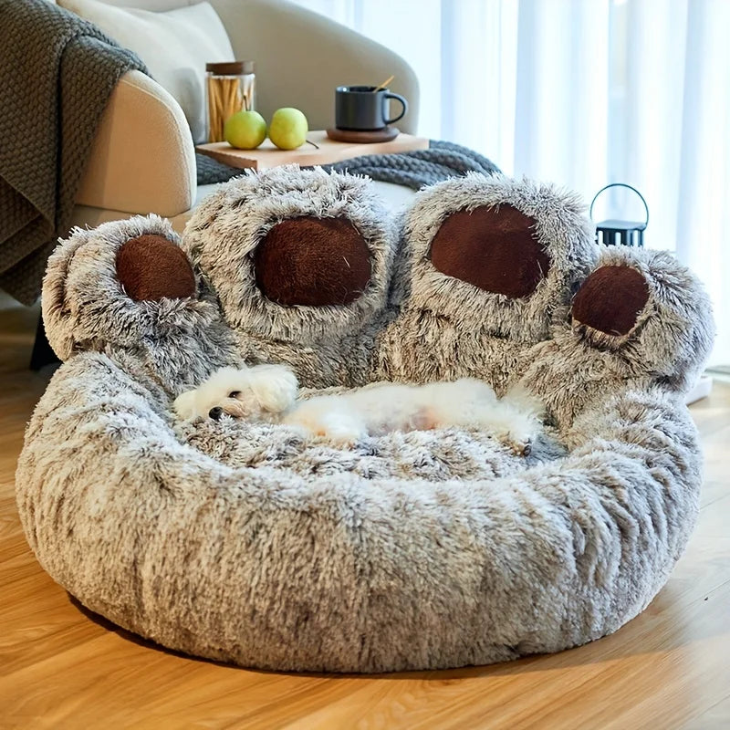 Cama Pet Patas de Urso Confortável 🔥